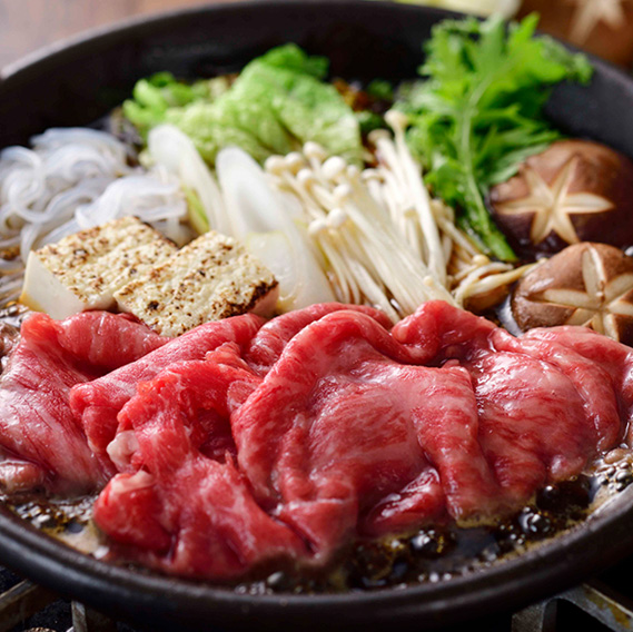 松阪牛モモすき焼き